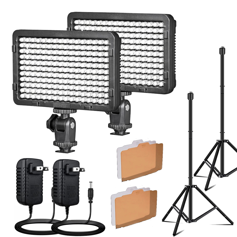 Photography Umbrella Lighting Kit - 2 шт., осветительные приборы для студийной