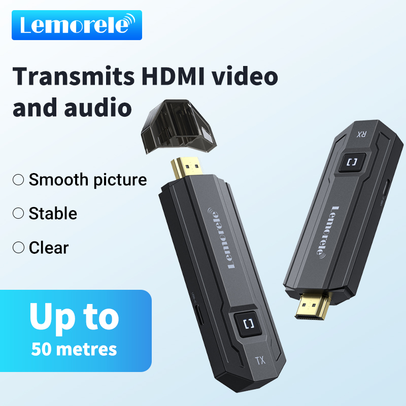 Photography Unit - Беспроводной HDMI-передатчик-приемник Lemorele, комплект для передачи