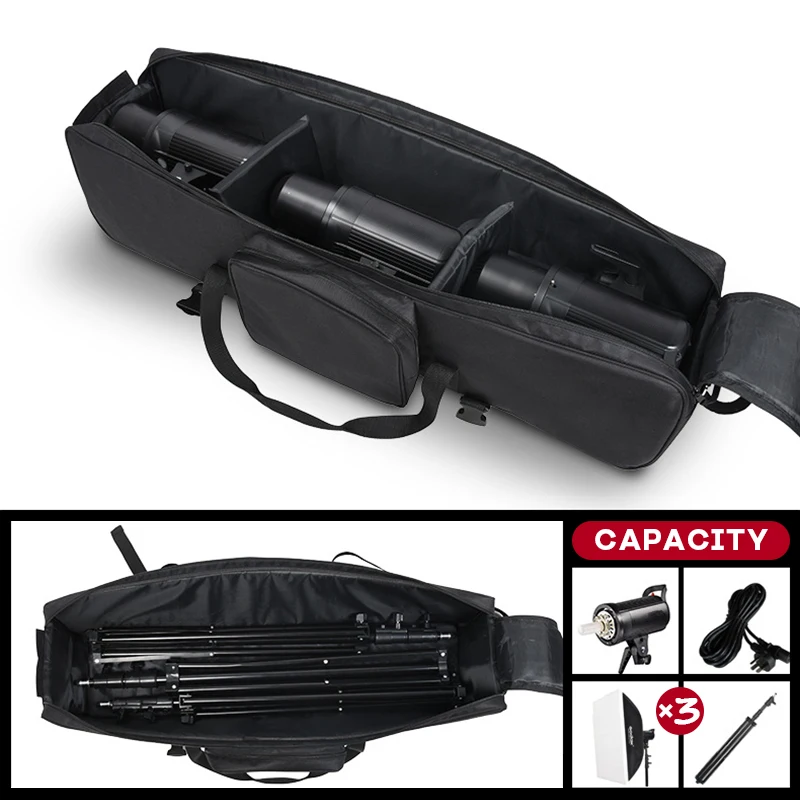 Photography Umbrella Lighting Kit - Чехол с подкладкой для фотооборудования, сумка
