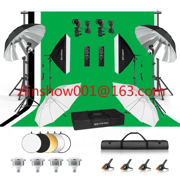 Photography Umbrella Lighting Kit - Оборудование для фотостудии 2,6*3 м/2*3 м