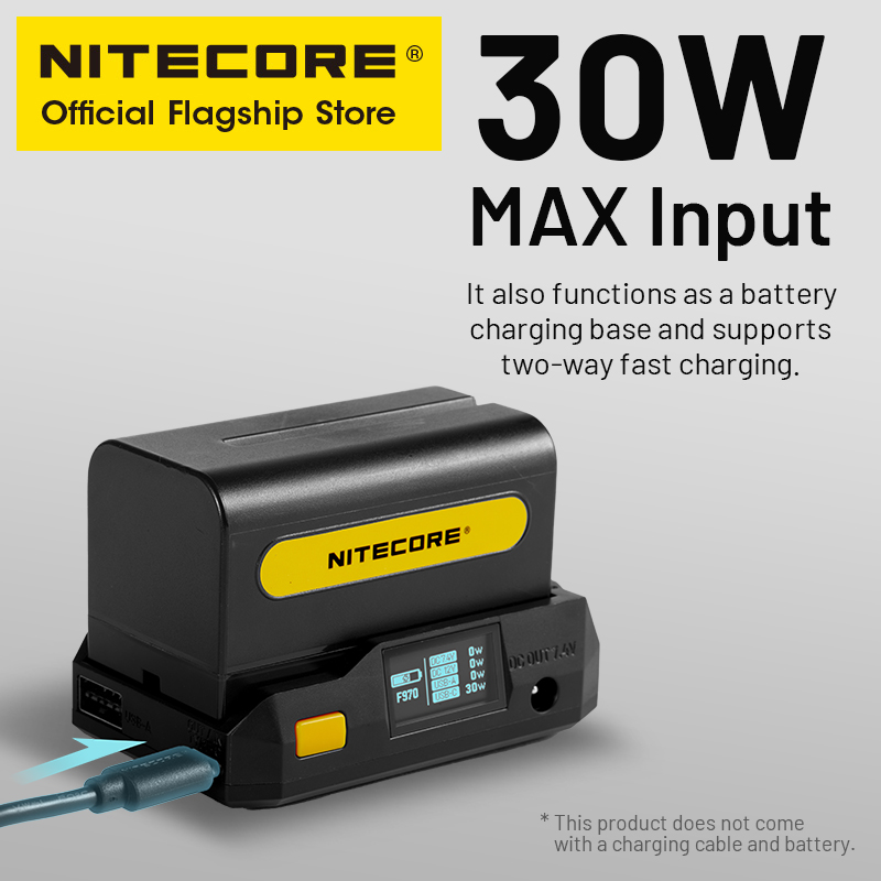 NITECORE BAP10 NP-F Адаптер ба – обзор и цена Photography Unit