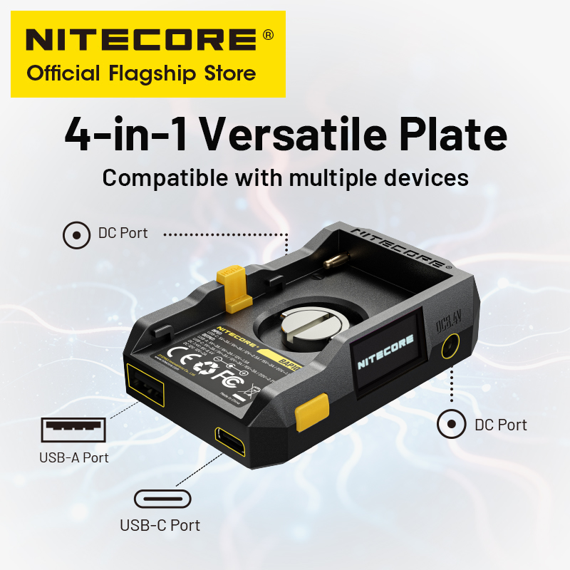NITECORE BAP10 NP-F Адаптер ба – обзор и цена Photography Unit
