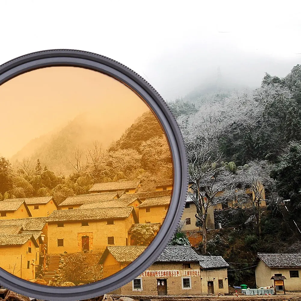 Цветной фильтр FLD для цифрово – обзор и цена Photography Yellow Filter